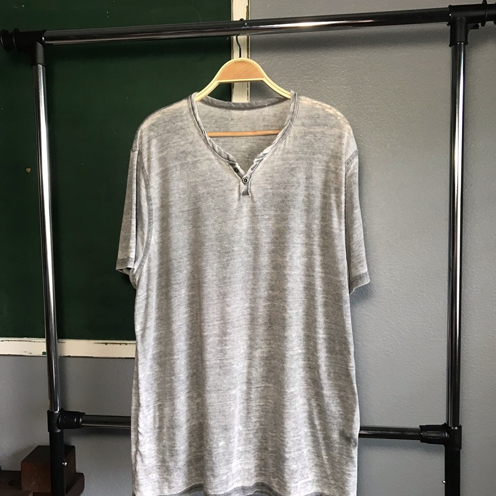 Lucky Brand Venice Burnout XL Henley